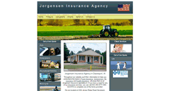 Desktop Screenshot of jorgenseninsurance.com